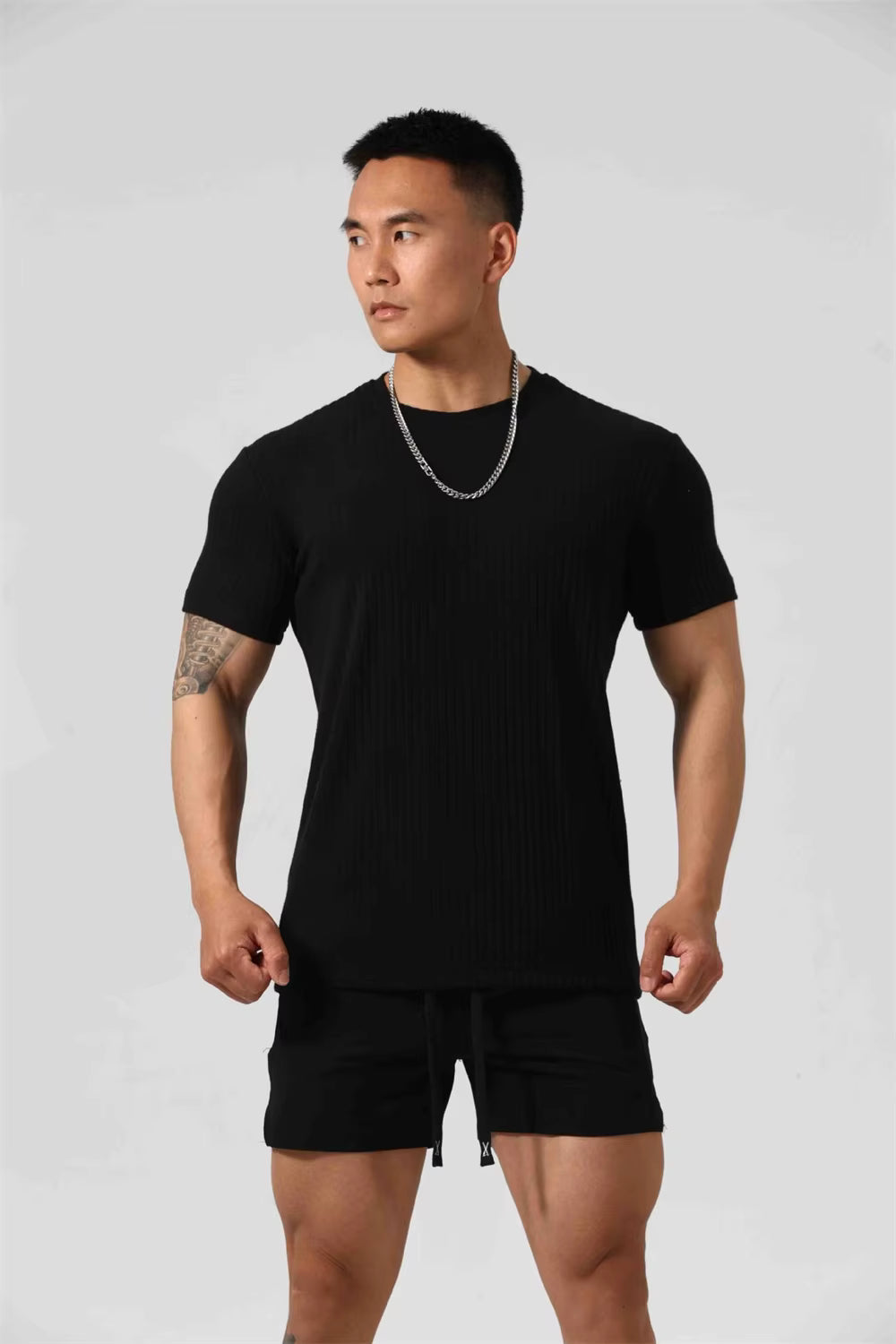 Eclipse Fitted Knit Tee