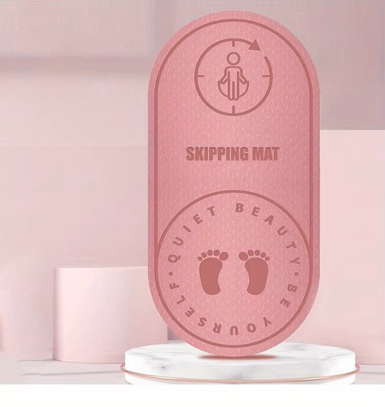 Shock-Absorbing Skipping Mat