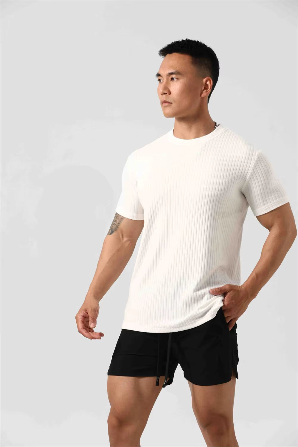 Eclipse Fitted Knit Tee